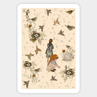 Grasshopper Sparrow Sticker